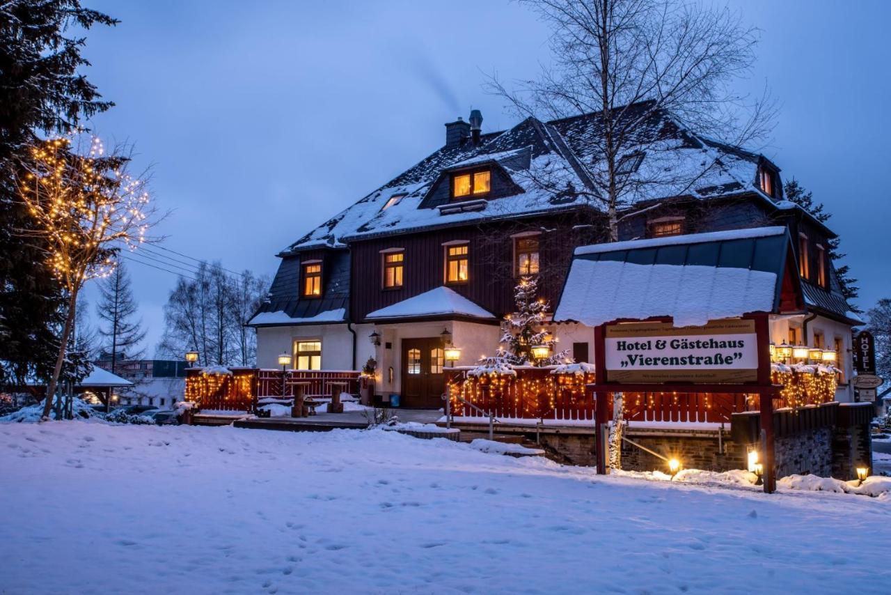 Hotel Vierenstrasse Neudorf (Saxony) Exterior foto